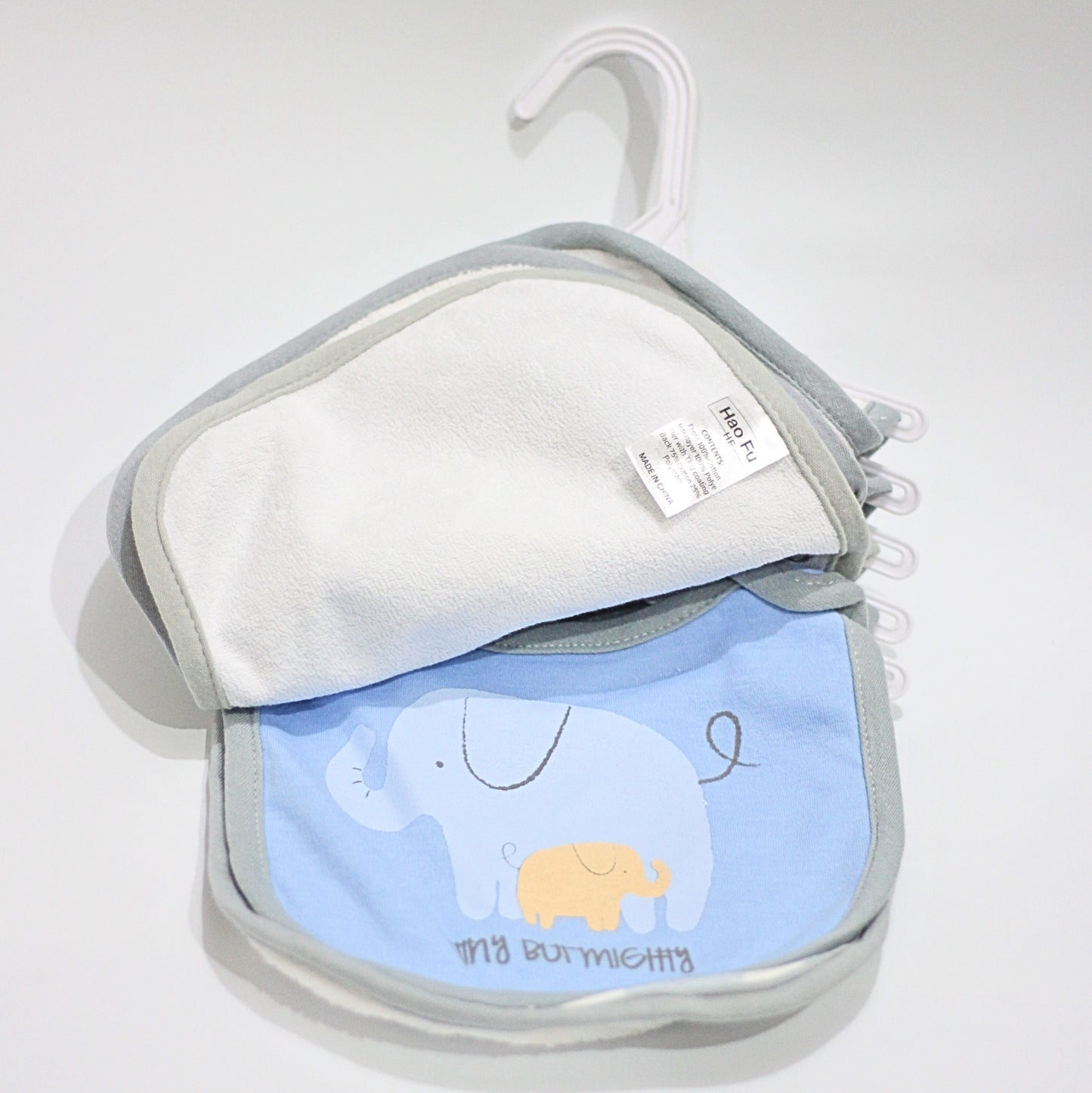 Elephant Baby Bib 5 piece