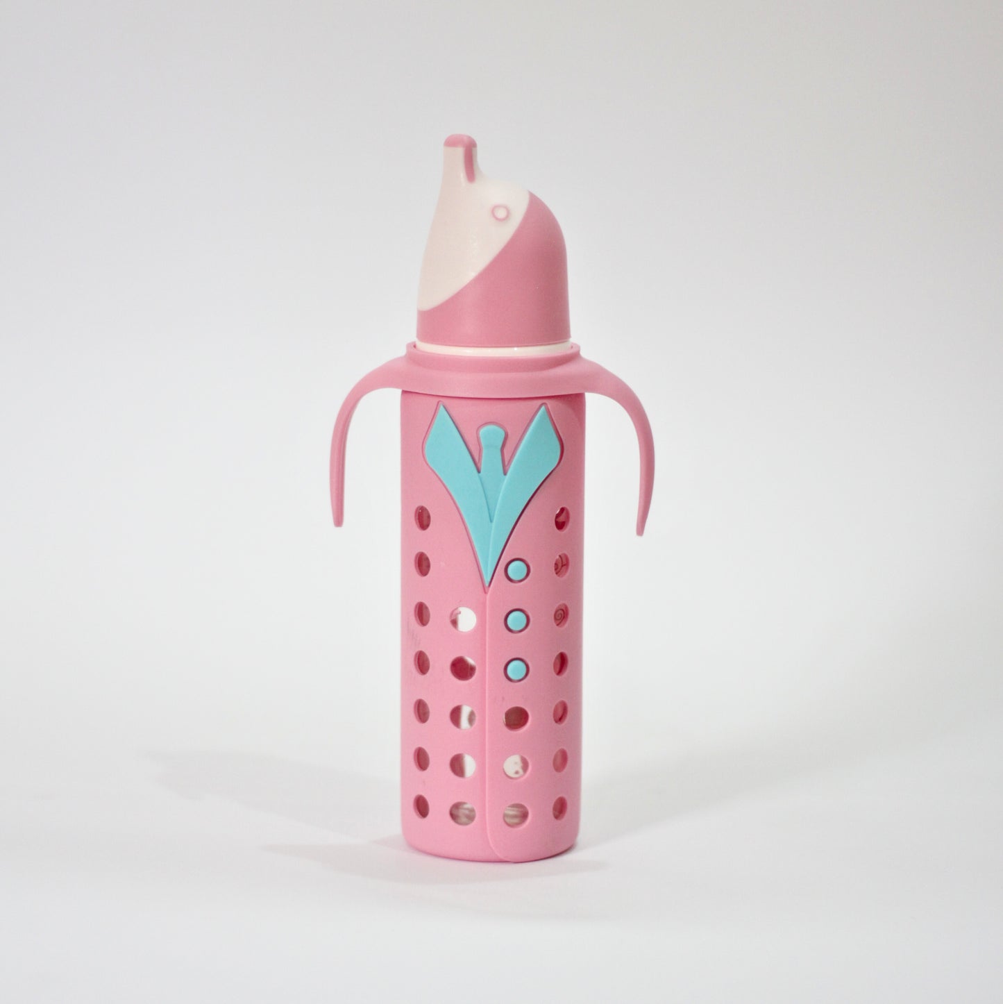 Yes Penguin Glass feeding Bottle-240ml
