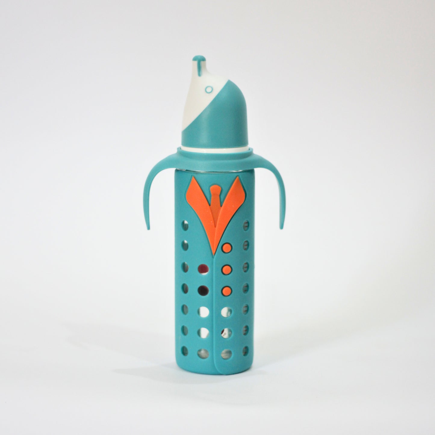 Yes Penguin Glass feeding Bottle-240ml