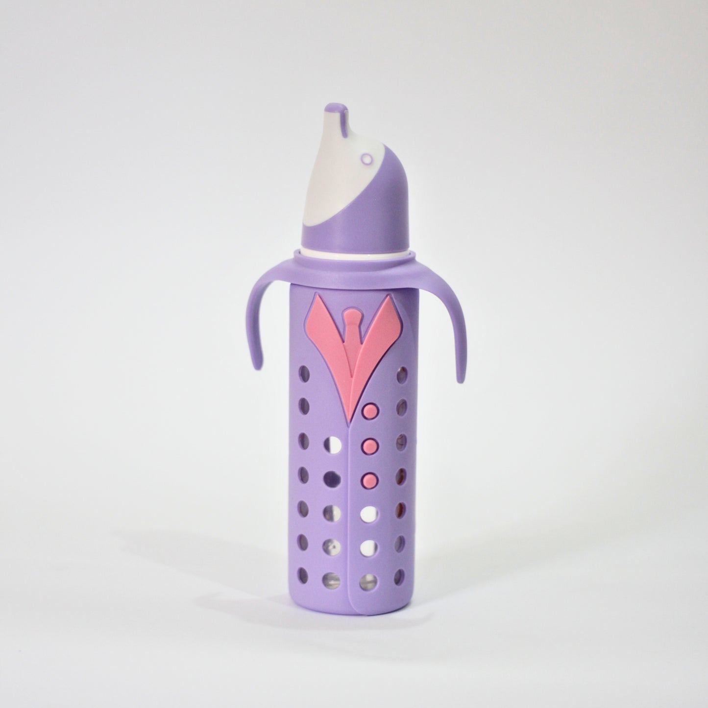 Yes Penguin Glass feeding Bottle-240ml