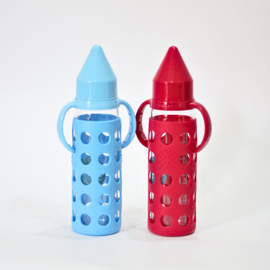 Baby Master Glass Feeding Bottle-240ml